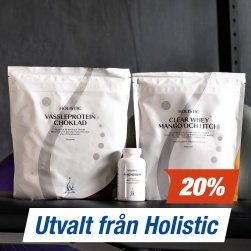 20% p� utvalda produkter fr�n Holistic